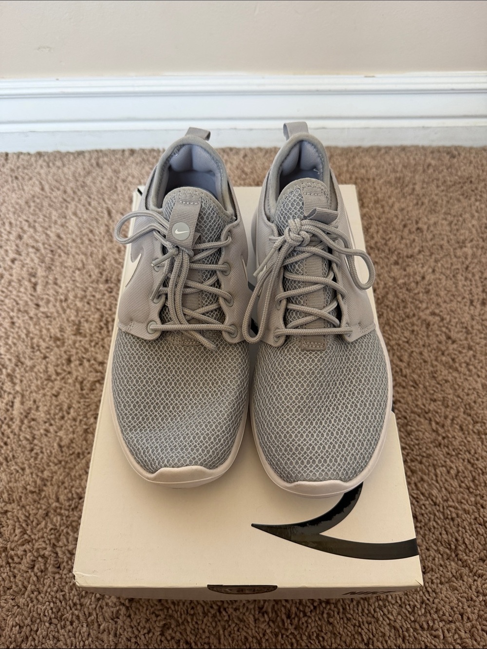 Nike Women’s Casual Running Shoes - Grey & White - Picture 2 of 3